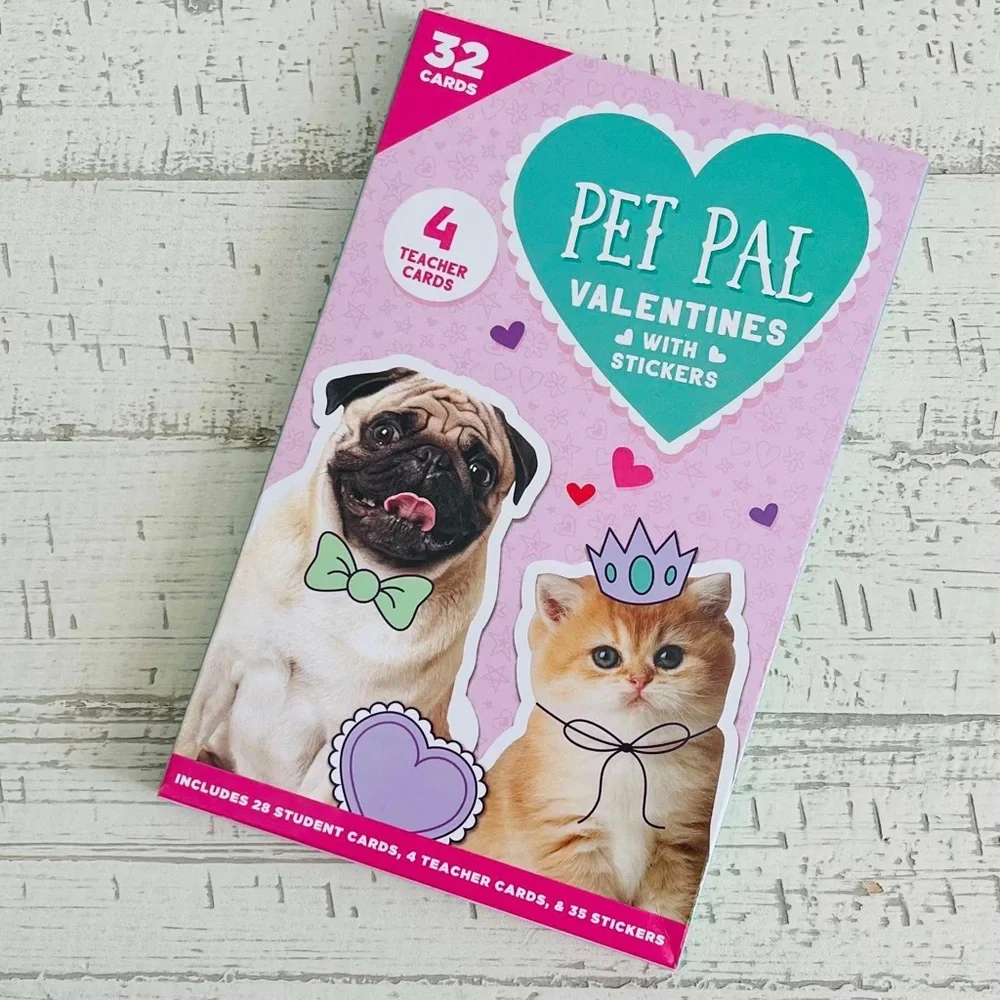 Kohl’s Pet Pal Valentines with Stickers